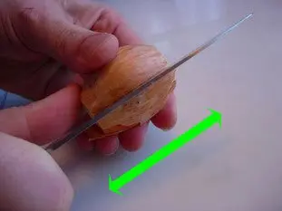 How to prepare an onion or shallot : Photo of step #4