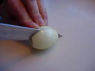 How to prepare an onion or shallot : Photo of step #7