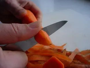 How to prepare carrots : Photo of step #5