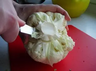 How to prepare cauliflower : Photo of step #3