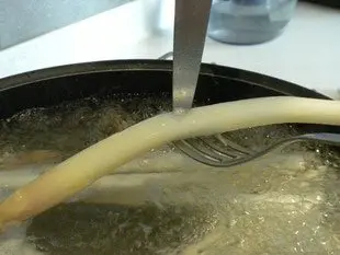 How to prepare asparagus : Photo of step #4