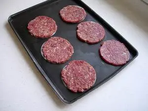 galettes de viandes pour hamburgers