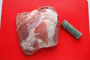 Roast in the bag pork with fondant vegetables. : Photo of step #1