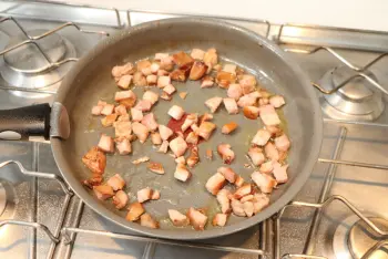 Pork and mushroom duo : Stage 5