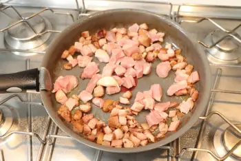 Pork and mushroom duo : Stage 6