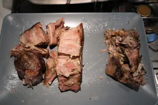 Pork roast with herbs : Photo of step #7