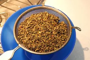 Cured Pork Belly With Lentils : Photo of step #7