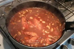 Coq au vin : Photo of step #13