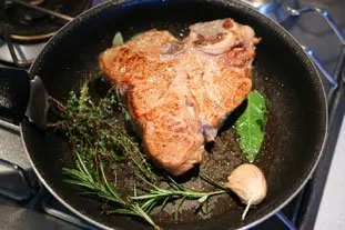 Veal Chop With Assortment of Vegetables : Photo of step #7