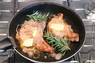 Pork Chops with Rosemary : Photo of step #5