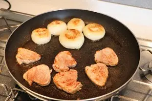 Pork medallions with "full" turnips : Photo of step #15