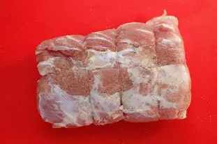 Roast pork with sage, cooked in a bag. : Photo of step #7