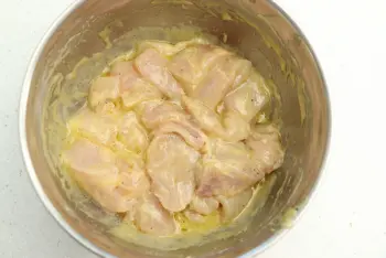 Spicy chicken skewers : Stage 3