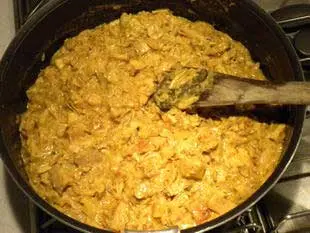 Quick chicken curry