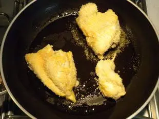 Chicken breasts in a potato crust