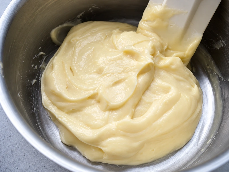 Confectioner's custard (Crème pâtissière, or French pastry cream)