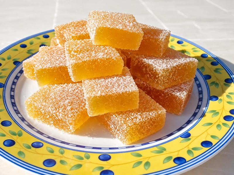 Passion fruit jellies