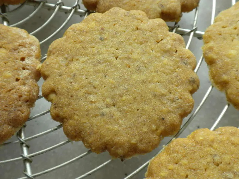 Walnut short bread