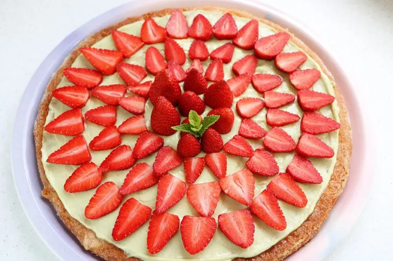 Strawberry feuilleté