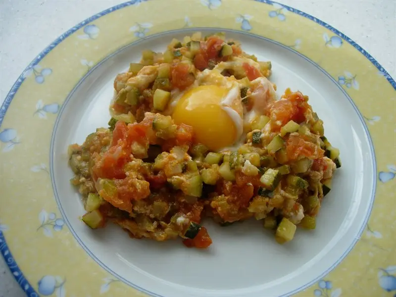 Small ratatouille with 