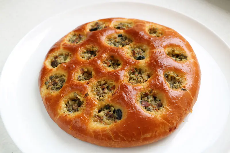 Snails in a brioche