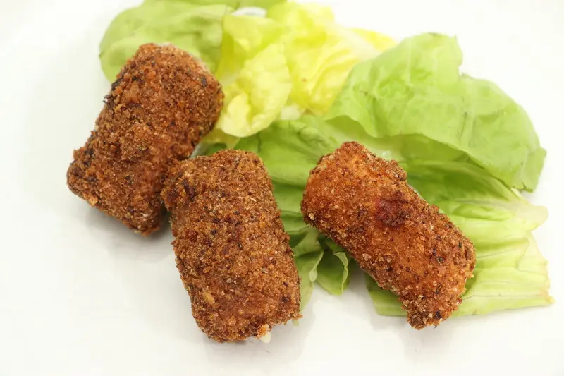 Ham and cheese croquetas