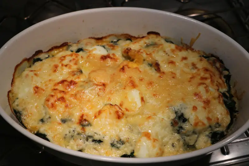 Spinach Mornay