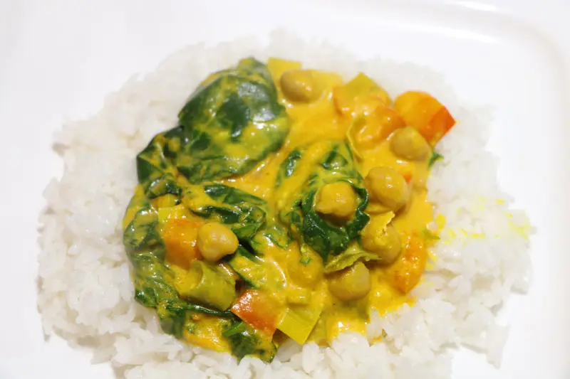 Mixed vegetable curry