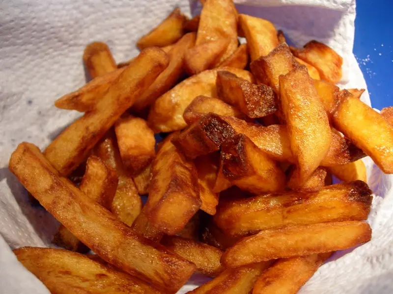 Real home-made chips* 