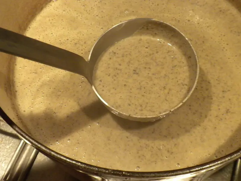 Mushroom velouté