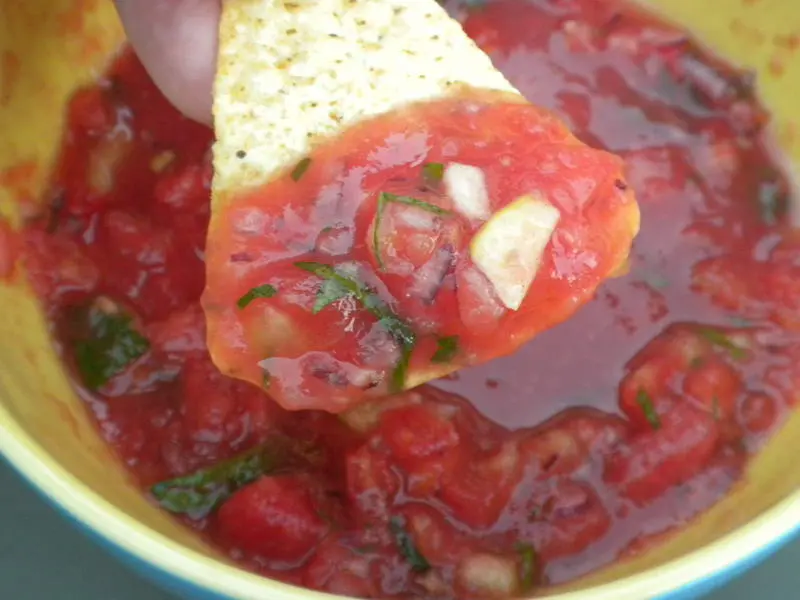 Hot tomato sauce