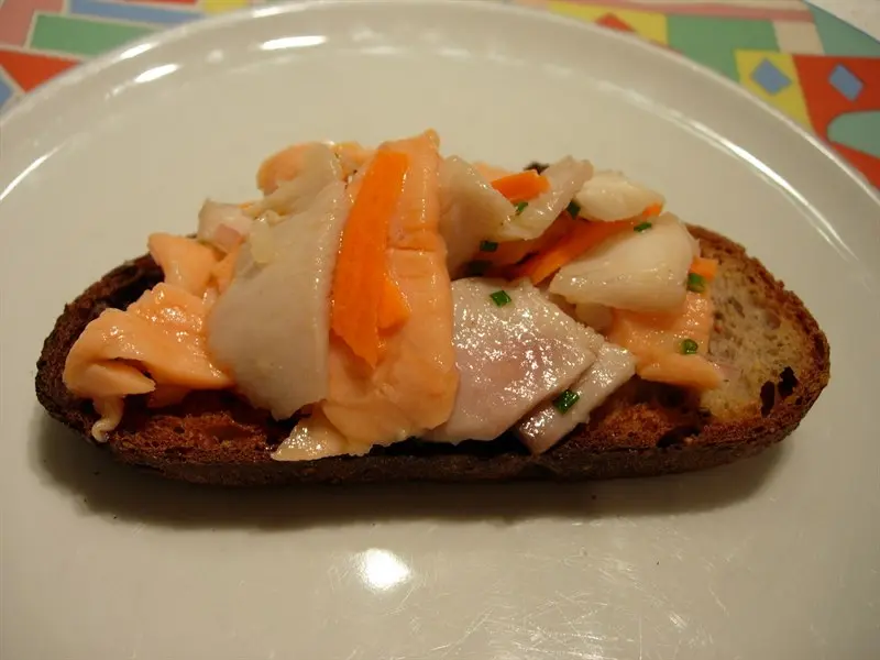 Tahitian style fish