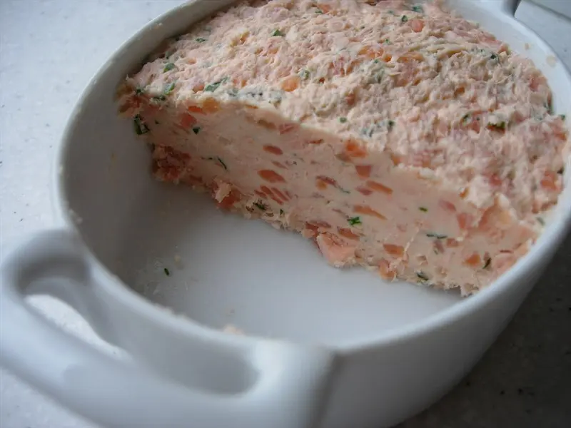 Salmon rillettes