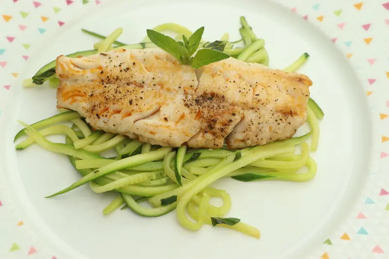 Red Mullet Fillet with Zucchini