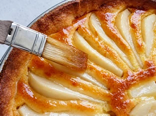 How to glaze a tart