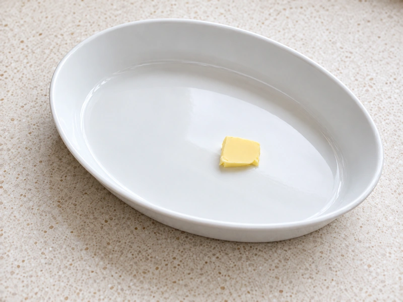 How to butter a dish or a mould easily 