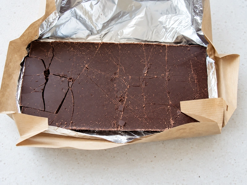 How to break a chocolate bar into small pieces