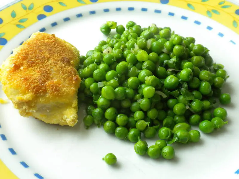 Chicken breasts in a potato crust