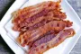 Grilled bacon is much better in the oven