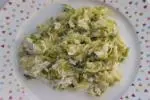 Rice with spring greens