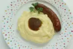 Sausage and mashed potatoes