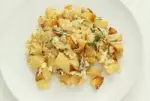 Sardine and potato gratin