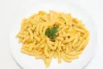 Pasta with cherry tomatoes and herbs