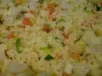 Thaï rice with small vegetables