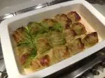 Stuffed cabbage leaves