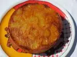 Caribbean upside-down cake