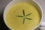 Potimarron and celeriac autumn soup