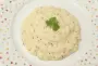 Celery and mustard mashed potatoes.