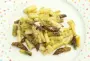 Asparagus blanched, then baked au gratin with Parmesan cheese.