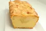 Soft, light apple and almond cake with macaronade.
